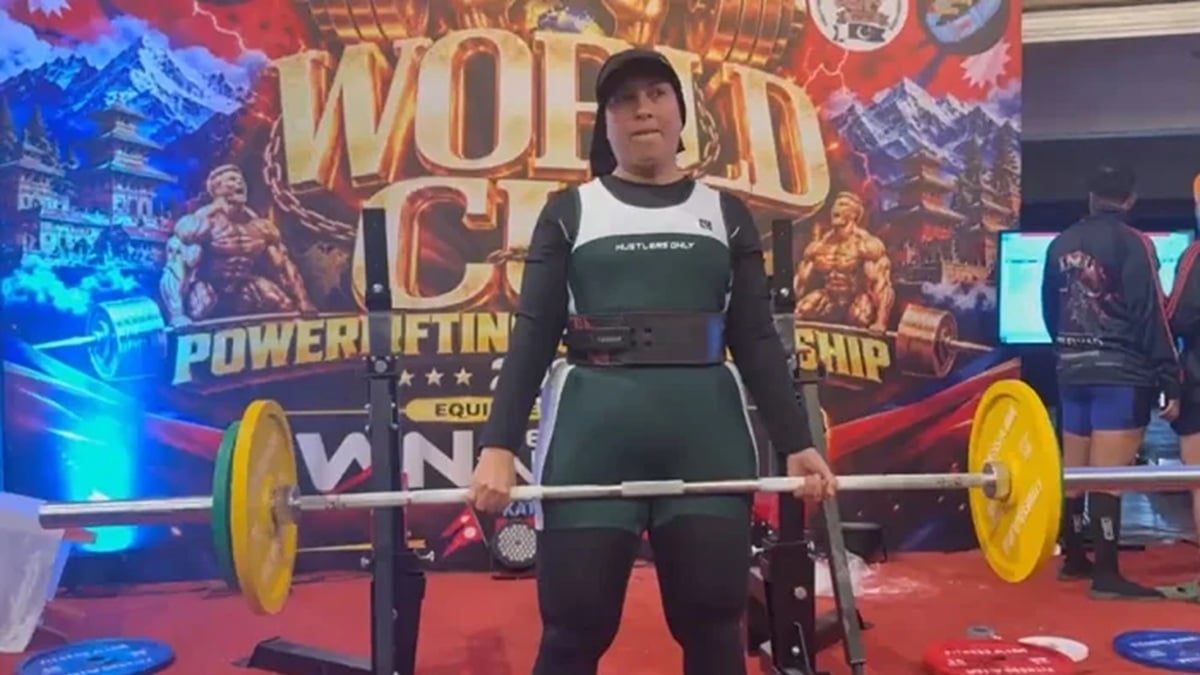Pakistani Powerlifter Wins Gold at International Championship
