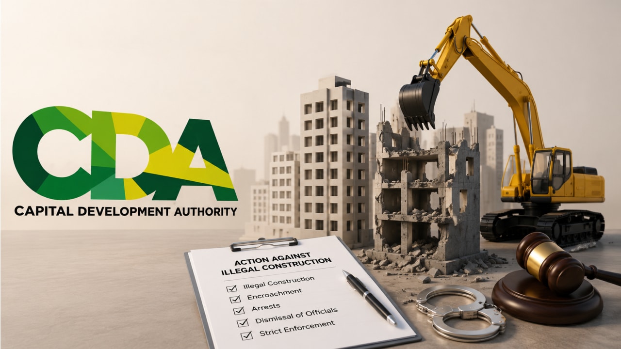 CDA Orders Immediate Recovery 898 Kanals of Govt Land