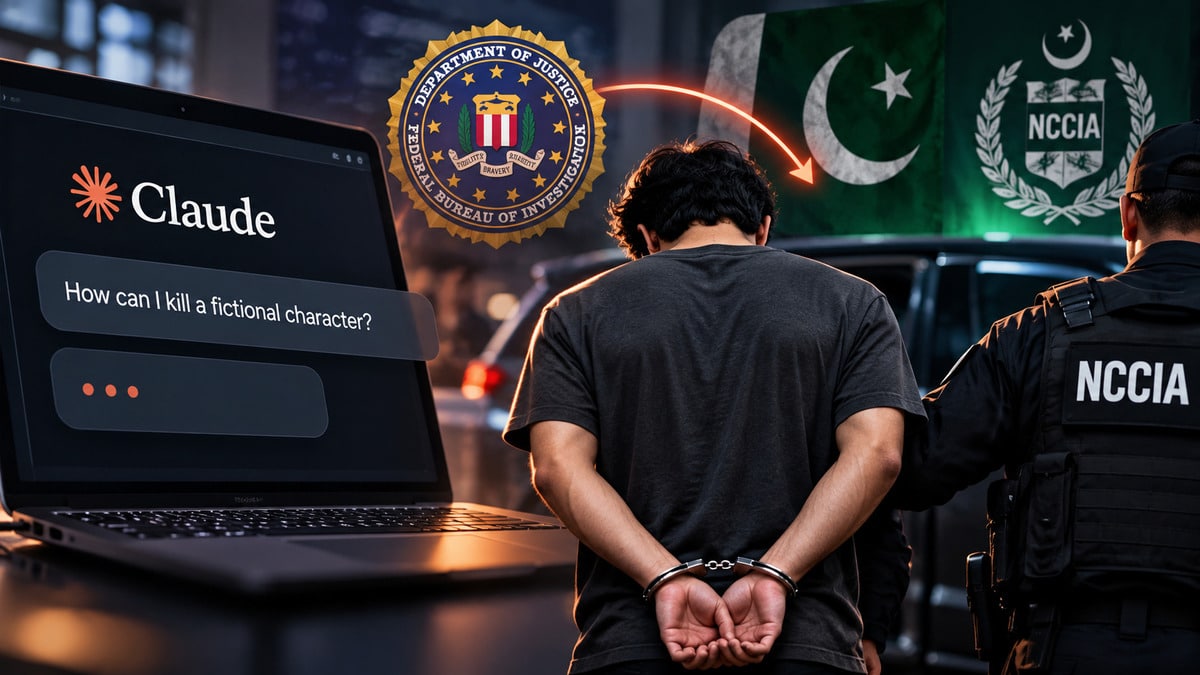 Karachi Youth Detained After Claude Queries Trigger FBI Referral