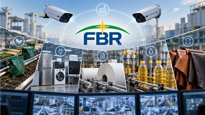 FBR to Monitor 5 Major Industries With Cameras