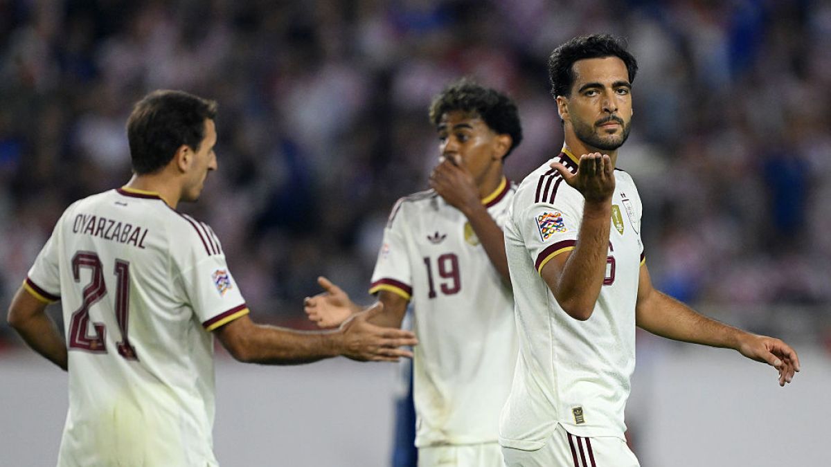 Merino scores twice as Spain beat Croatia 2-1 in Nations League