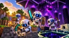 Google Gemini 4 Agents Beat Minecraft with No Human Help