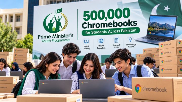 How to Apply for PM Youth Chromebook Scheme in Pakistan