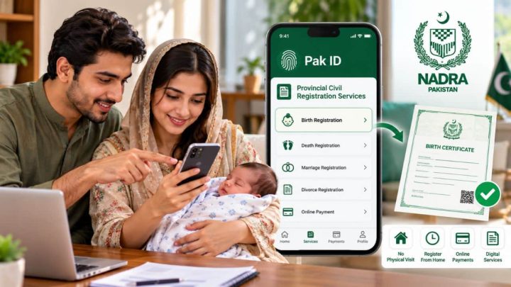 How to Register Your Child’s Birth Online Using NADRA Pak ID App