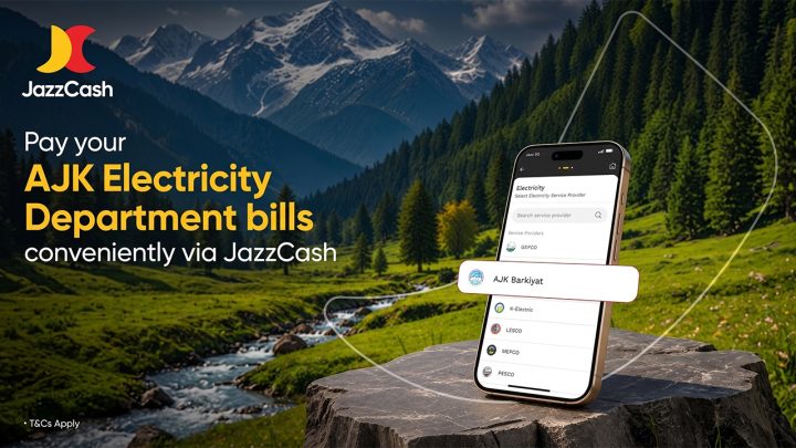 JazzCash Expands Digital Financial Access in Azad Jammu & Kashmir with AJK Electricity Bill Payments