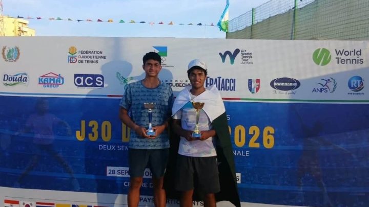 Pakistan and India Team Up to Win International Tennis Title