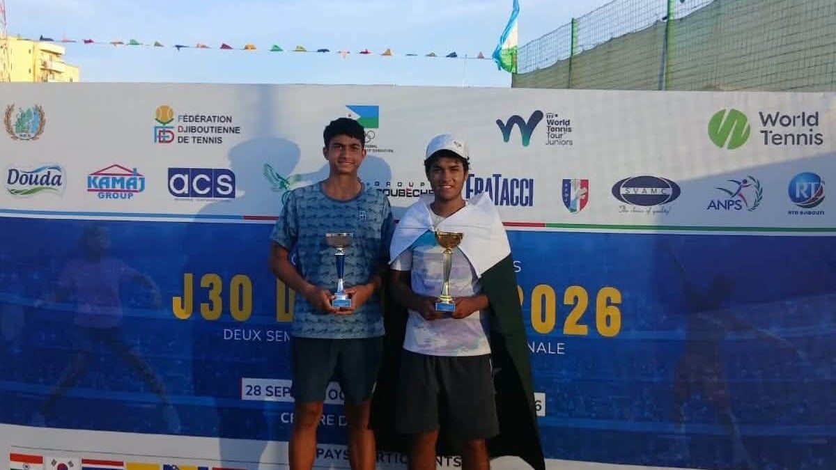 Pakistan and India Team Up to Win International Tennis Title