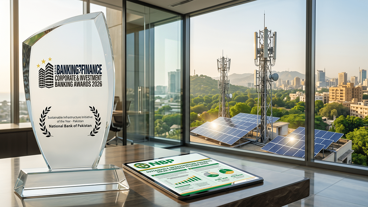 NBP Wins Sustainable Infrastructure Initiative of the Year – Pakistan at ABF Awards 2026