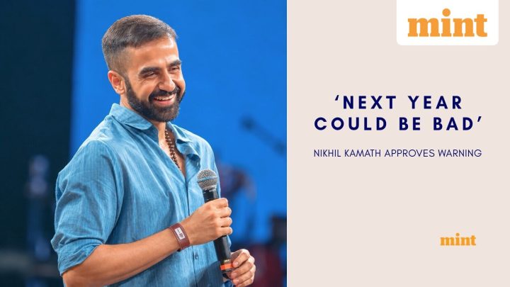 ‘Next year could be bad’: Nikhil Kamath endorses warning for startup funding