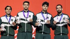 Pakistan Wins Silver Medal in Asian Games Men’s Squash