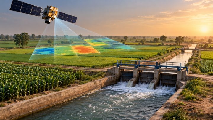Pakistan Tests Satellite Irrigation System on 13 Million Kanal Farm Land