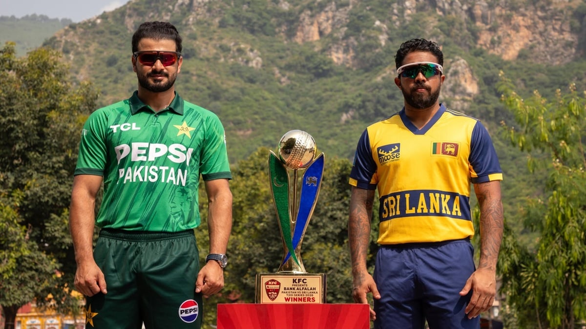 Pakistan vs Sri Lanka T20I Series Trophy Unveiled