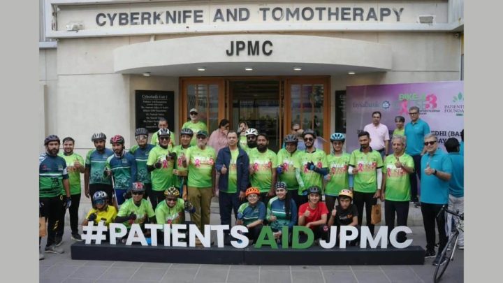 Pedalling for a Cause: Faysal Bank and Patients’ Aid Foundation Unite Against Breast Cancer