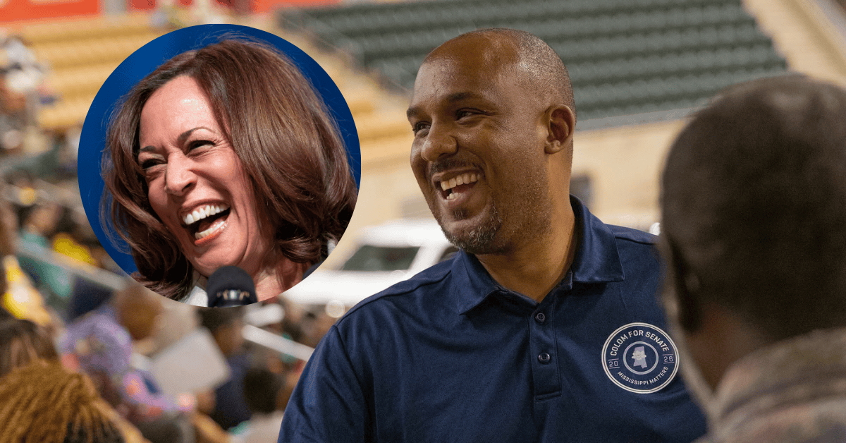 Harris to campaign with Colom in Mississippi
