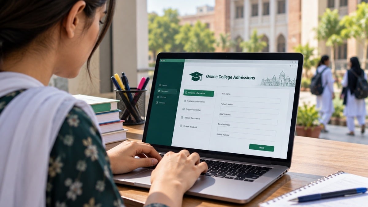 Punjab Public Colleges Receive Over 225,000 Online Admission Applications