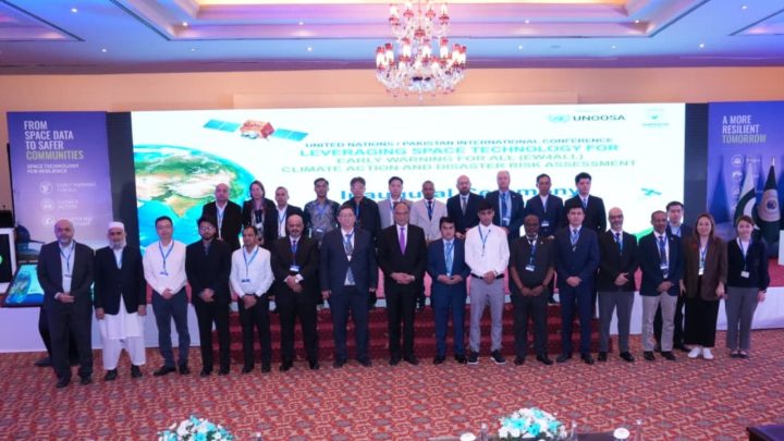 SUPARCO Inaugurates UN–Pakistan International Conference on Space Technology for Early Warning and Climate Action