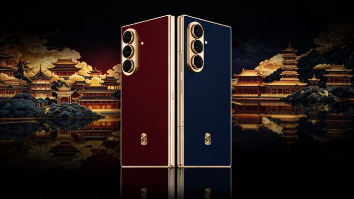 Samsung Launches Luxury Foldable Phone With Gold Finish
