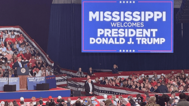 Trump rallies support for Hyde-Smith, Republicans ahead of November 3 election
