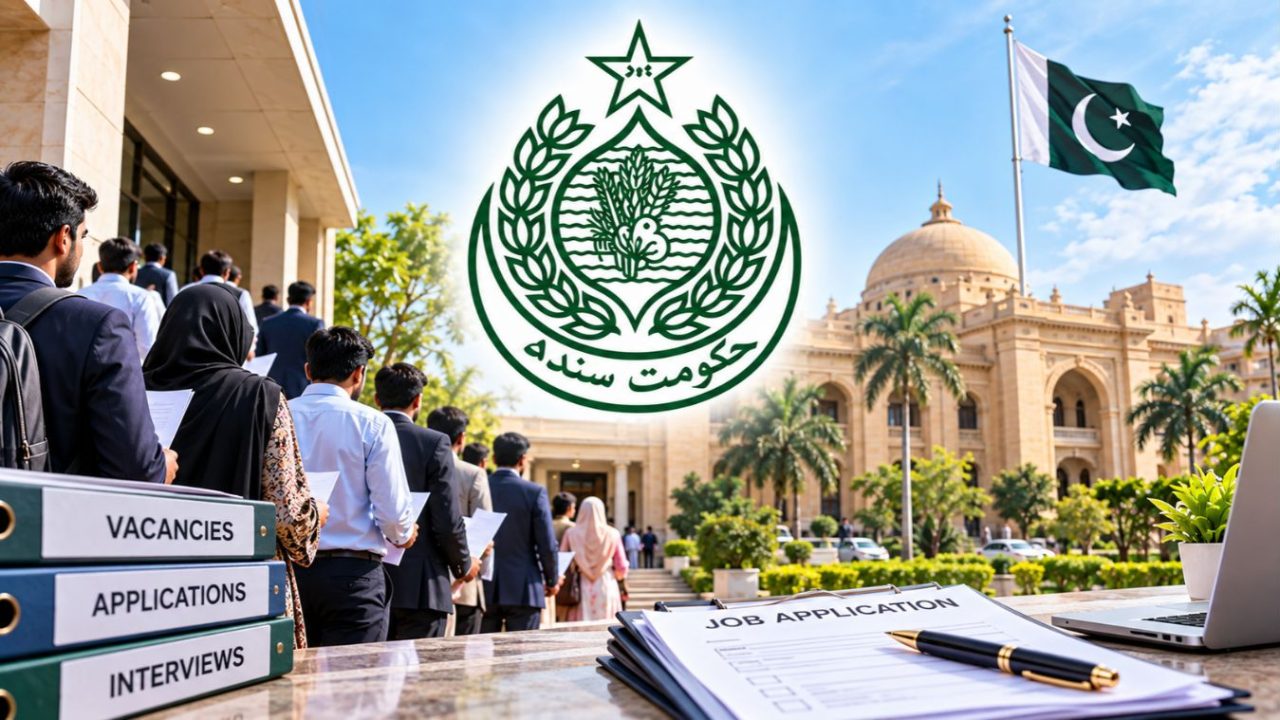 Sindh Govt Announces 571 Jobs With Walk-in Interviews