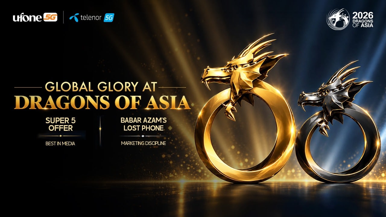 Ufone Achieves Global Recognition at Dragons of Asia 2026