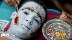 In pictures: Dussehra celebrated across India as triumph of good over evil
