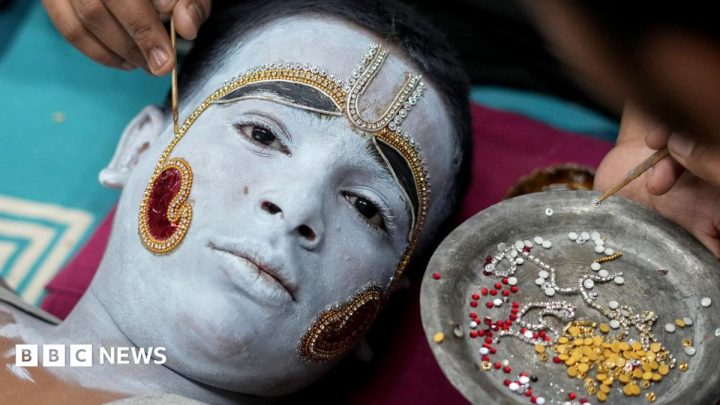 In pictures: Dussehra celebrated across India as triumph of good over evil