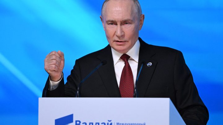 Russia’s Putin rules out ceasefire with Ukraine during speech in Moscow