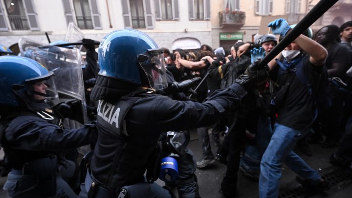 Italy approves sweeping security measures in response to protests
