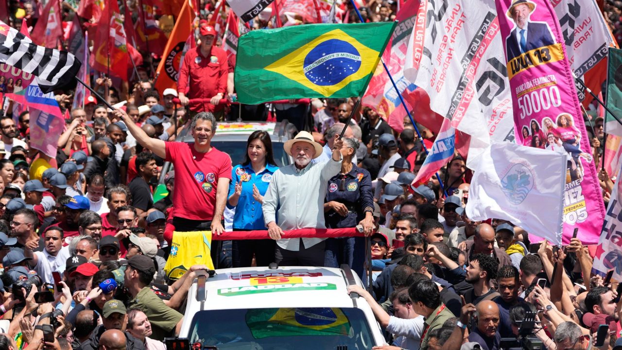 Brazil’s Lula and Bolsonaro close campaigns ahead of critical election