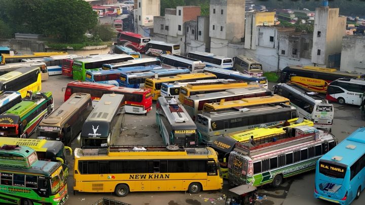 All Bus Terminals Sealed in Lahore