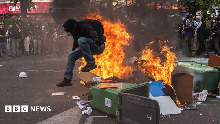 'Everyone hates the police' – what France's school protests reveal about a divided nation