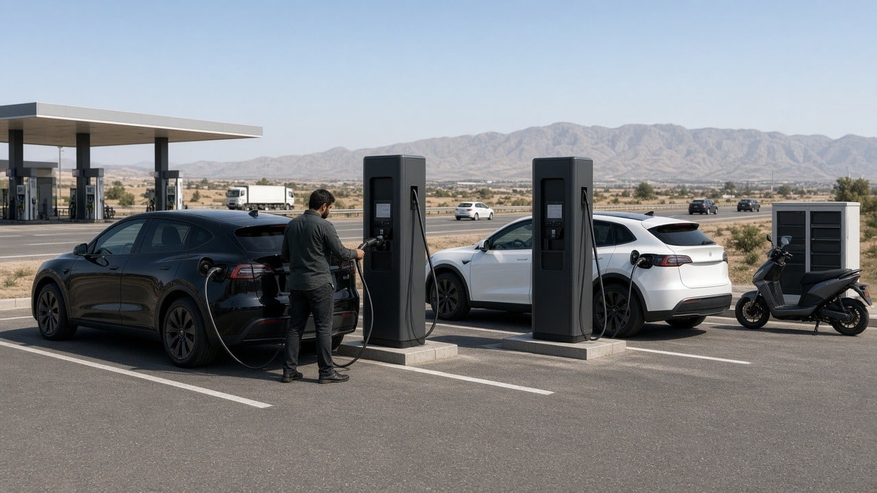 Govt Plans EV Fast Chargers Every 50 KM on Major Highways and Motorways