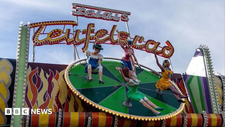 Women given shorts at Oktoberfest to prevent upskirting