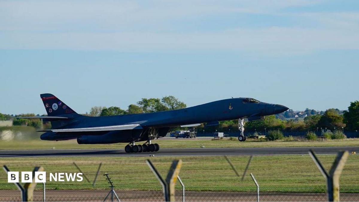 US air force removes all bombers from British military base RAF Fairford