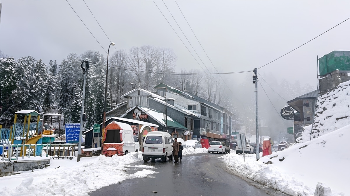 Galiyat Reopens 2 Key Roads After Heavy Snowfall