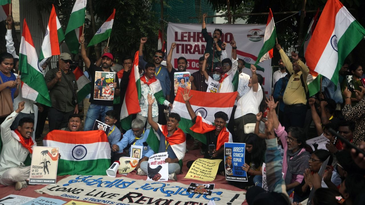 The selective solidarity at the heart of India’s voter protests