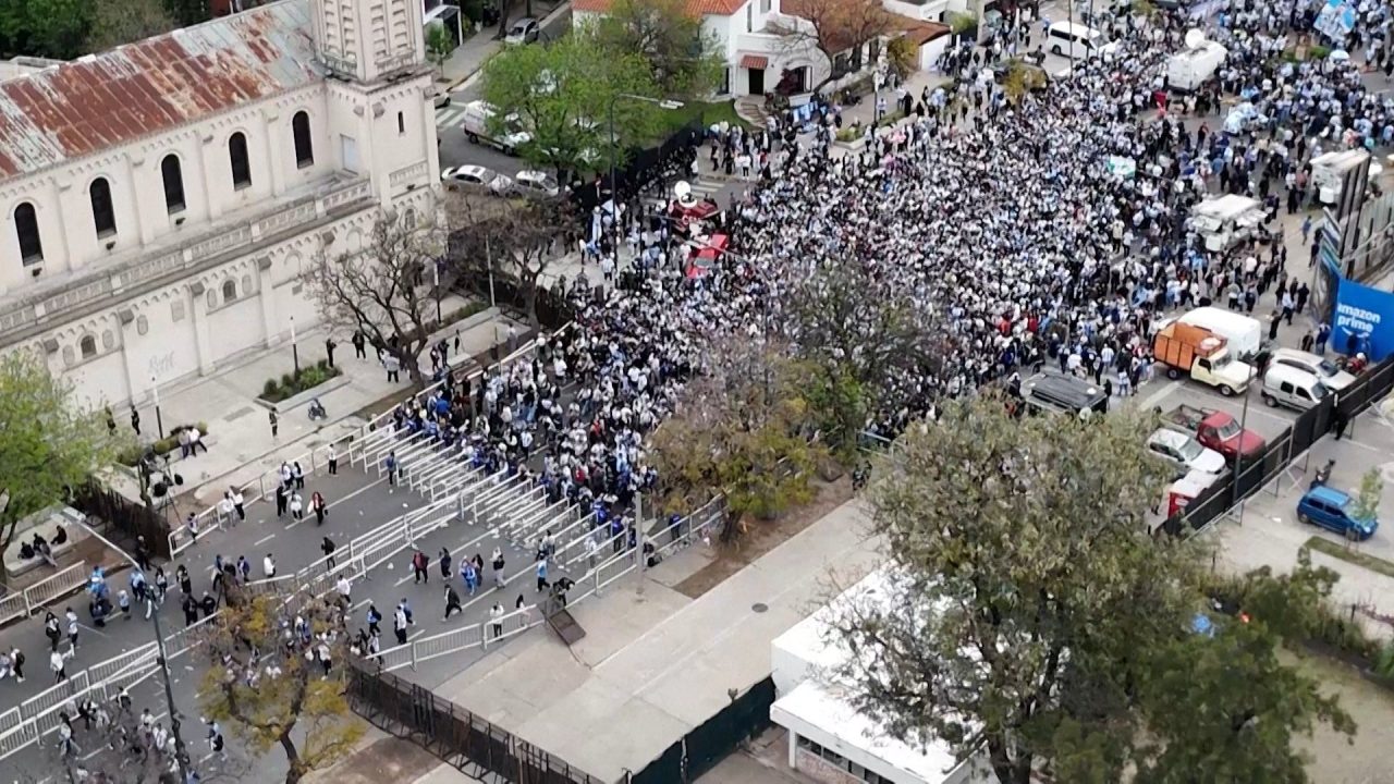 Fans flood Buenos Aires ahead of Messi’s final international match
