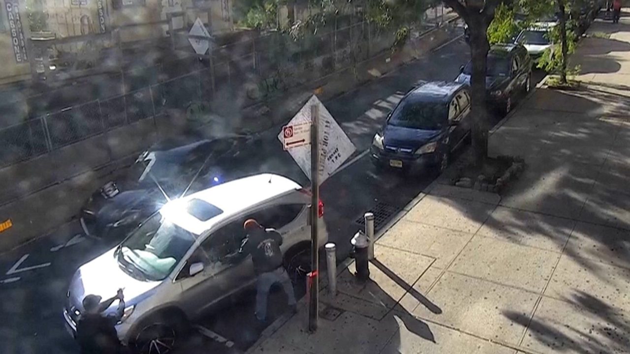 CCTV footage shows ICE shooting in New York