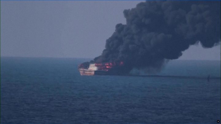 US destroys dhow suspected of Iranian command and control
