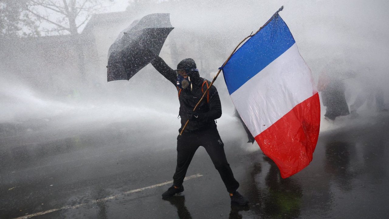 Violence breaks out across Europe after another day of protests