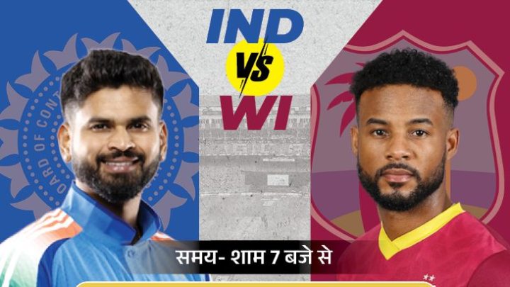 भारत-वेस्टइंडीज तीसरा टी-20 आज: पिछले 2 मैच में 72 ओवर में 844 रन बने; इंदौर में भी बड़े स्कोर की उम्मीद0:53Play video