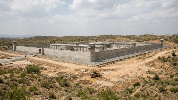New Islamabad Jail Has No Road
