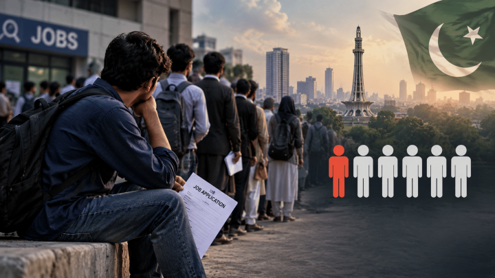 1 in 6 Pakistanis Jobless