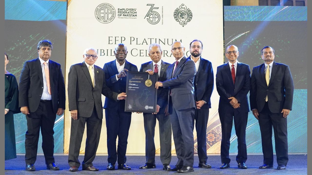 Jubilee Life Insurance Recognized as a “Game Changer Icon of Pakistan” in the Life Insurance Category by EFP