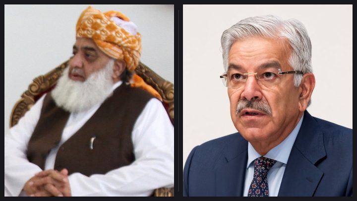Maulana Fazlur Rehman Mocks Khawaja Asif for Iran Mistake