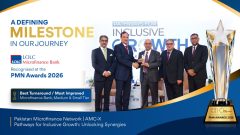 LOLC Microfinance Bank Honoured as “Best Turnaround Microfinance Bank” by Pakistan Microfinance Network