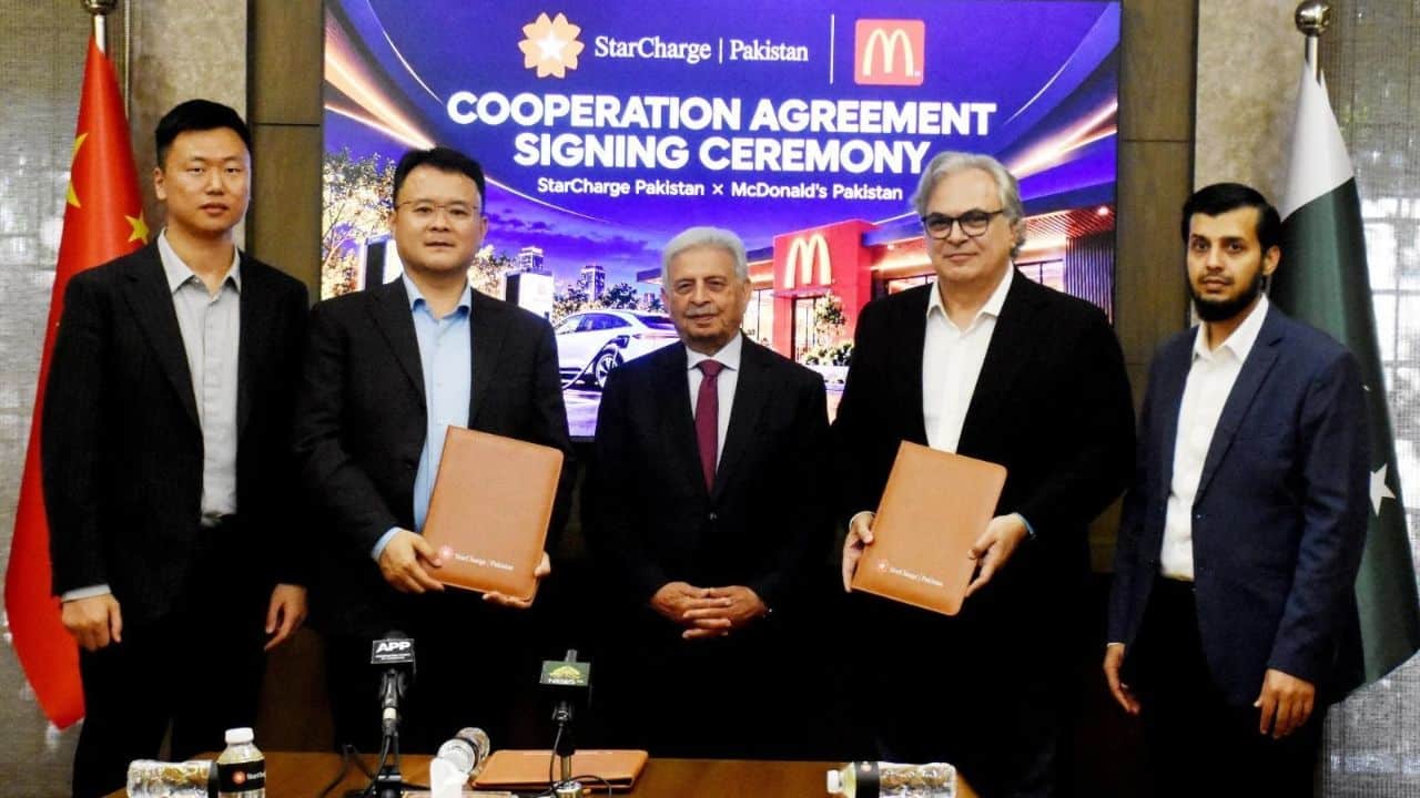 McDonald’s Pakistan Partners with StarCharge China to Advance EV Charging and Green Infrastructure