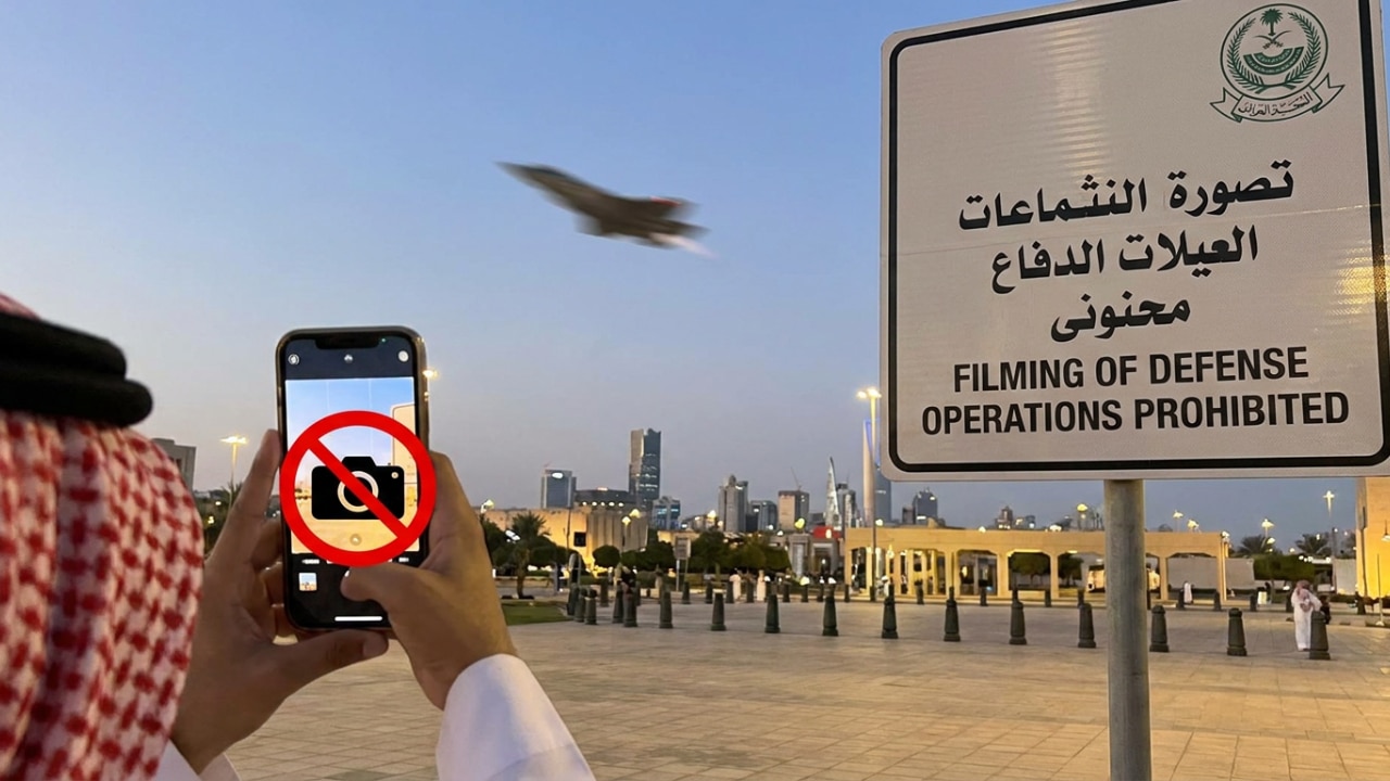 Saudi Arabia Bans Filming and Sharing Missile and Drone Videos