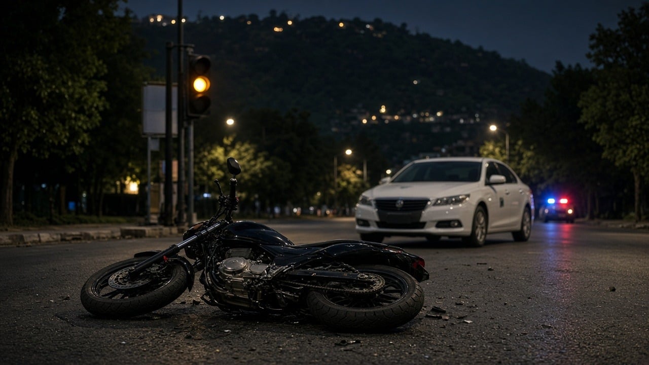 PMLN MNA’s Son Hits Motorcycle With Govt Car in Islamabad