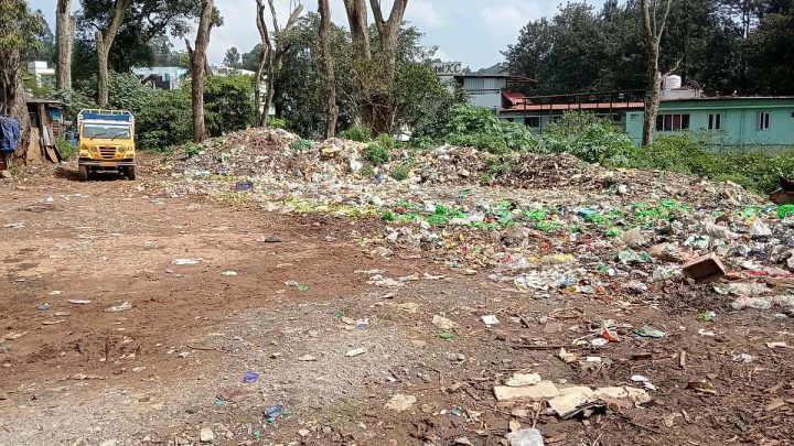 Plastic waste piles up in Yercaud, situation worsens during holidays
